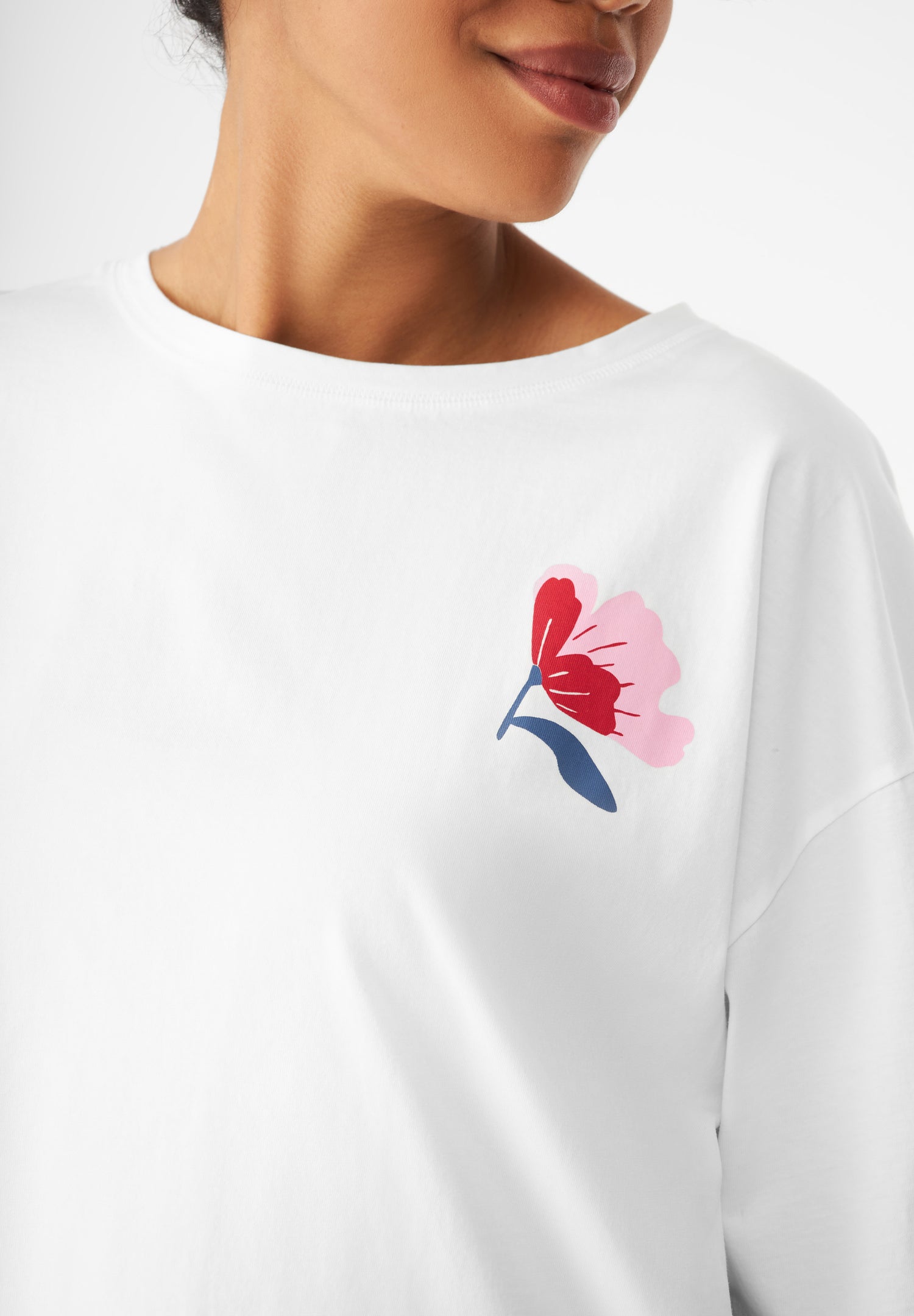 T-Shirt Jolina mit Flower Print