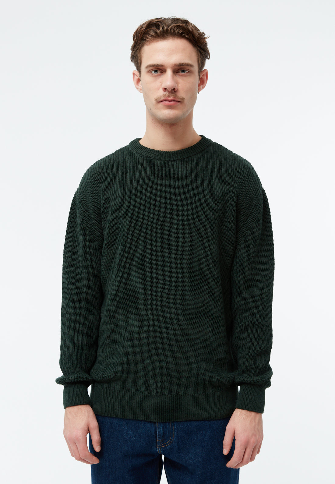 Strickpullover GBBrendan aus 100% Baumwolle (Bio) dear teal
