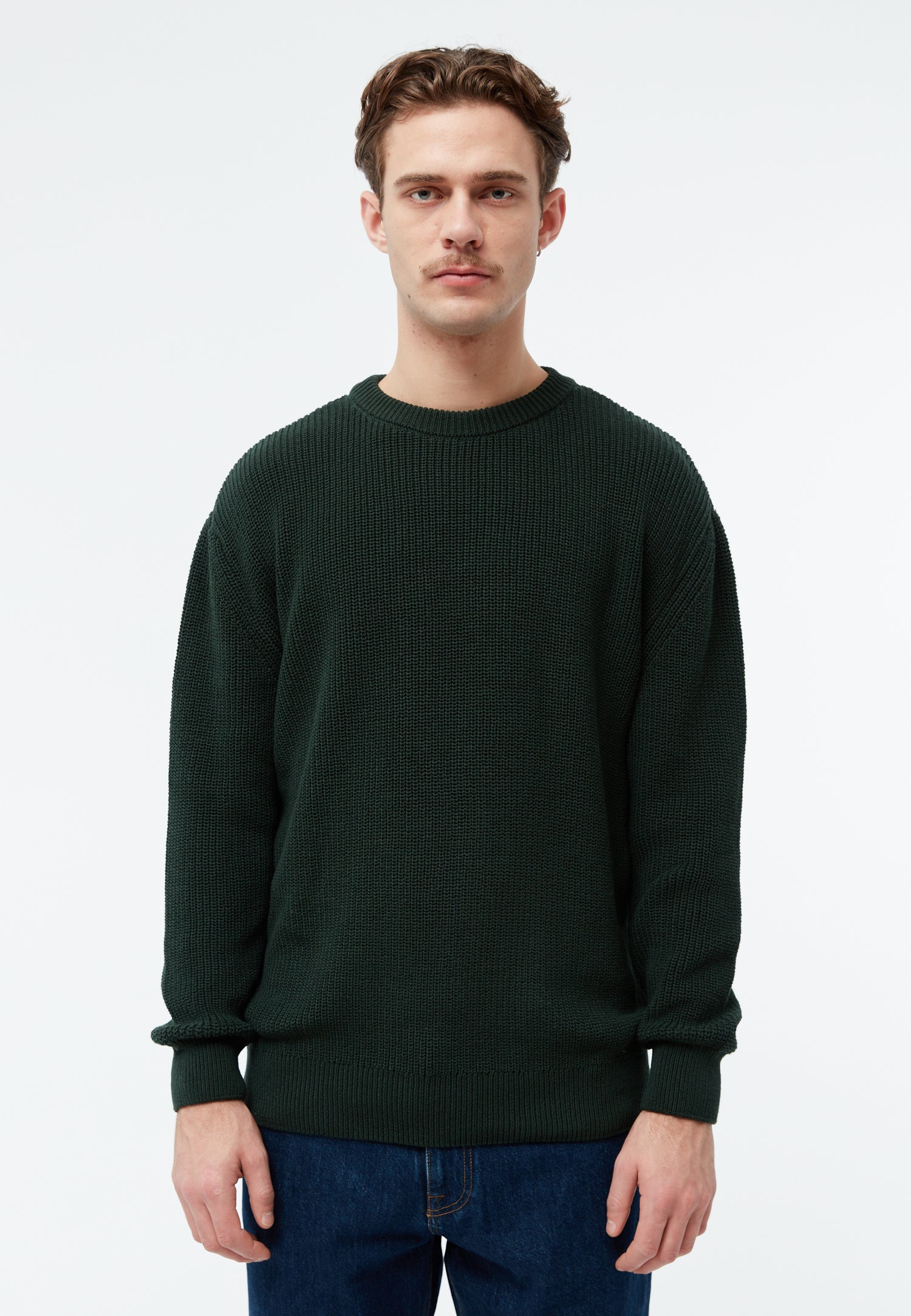 Strickpullover GBBrendan aus 100% Baumwolle (Bio) dear teal