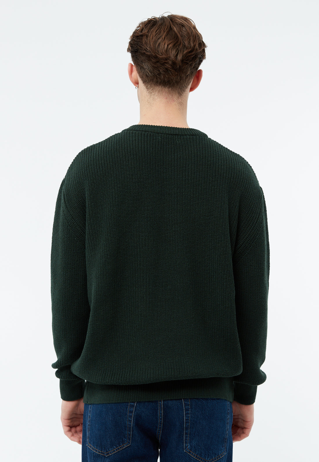Strickpullover GBBrendan aus 100% Baumwolle (Bio) dear teal
