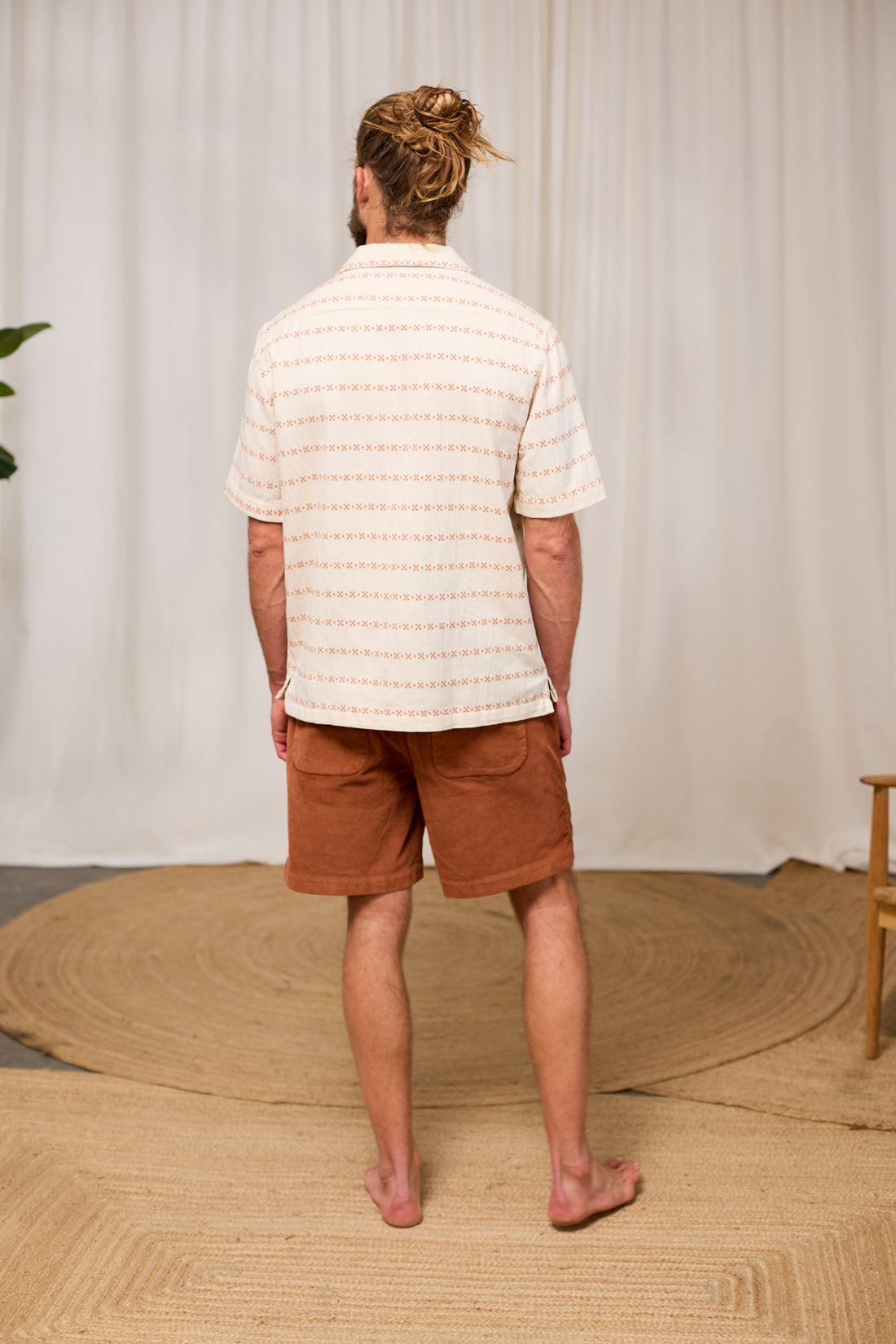 Herren Kurzarmhemd aus Bio-Baumwolle