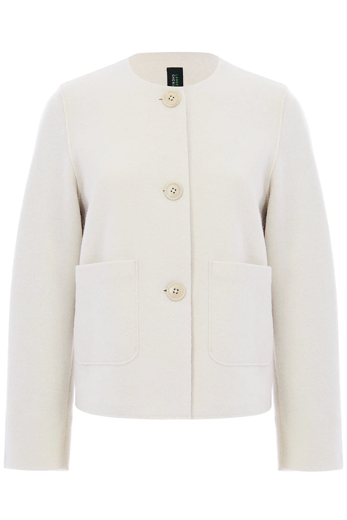 Jacket Weedon in Birch – zeitlose Jacke aus 100% Bio Wolle