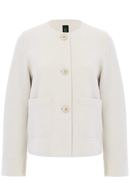 Jacket Weedon in Birch – zeitlose Jacke aus 100% Bio Wolle