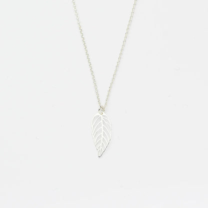 Kette &quot;Cut Out Leaf&quot; silber