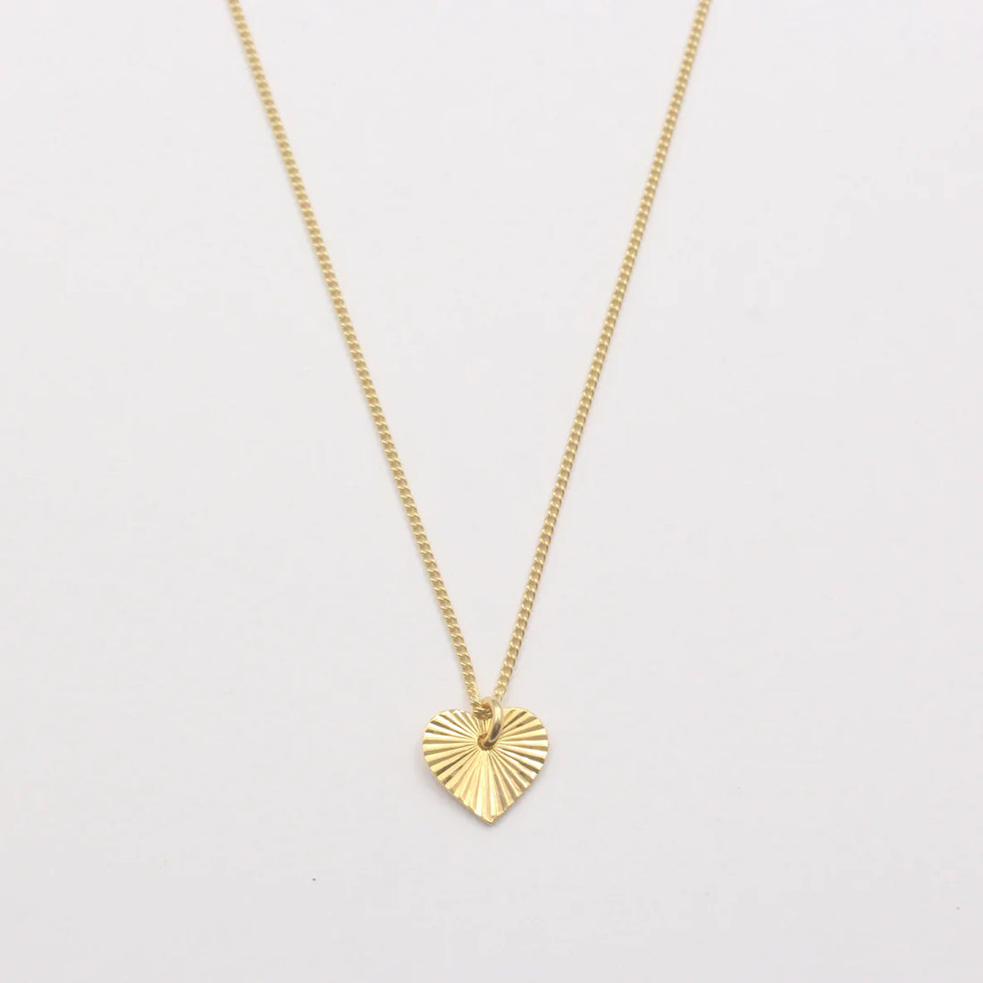 Kette "Shiny Heart" vergoldet