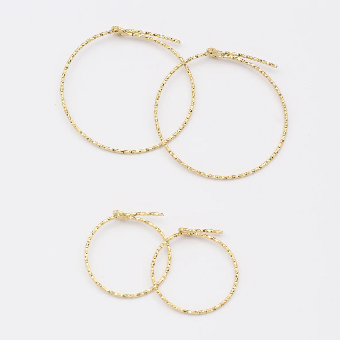 Kreole "Shiny Wire" S vergoldet