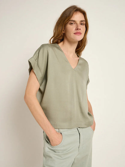 BLUSENSHIRT AUS TENCEL