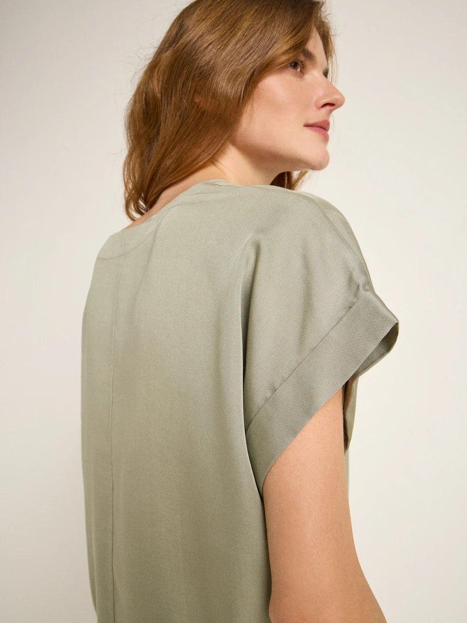 BLUSENSHIRT AUS TENCEL