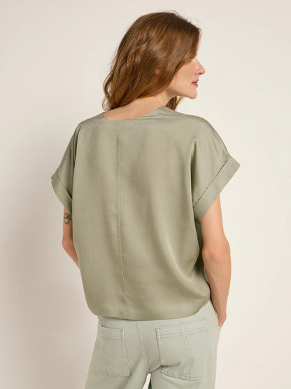 BLUSENSHIRT AUS TENCEL