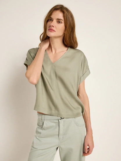 BLUSENSHIRT AUS TENCEL