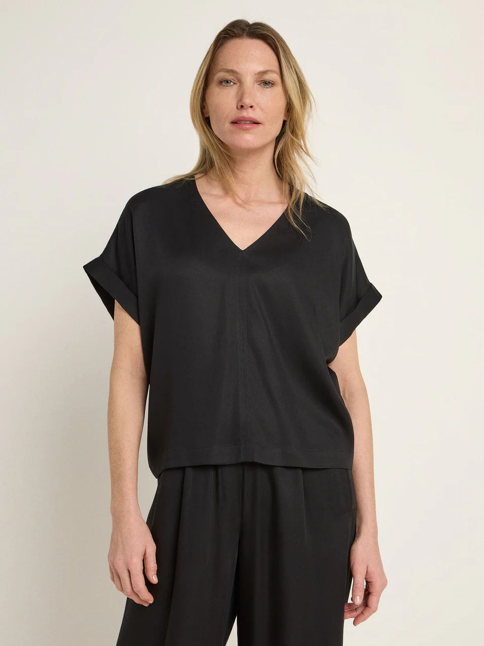 BLUSENSHIRT AUS TENCEL