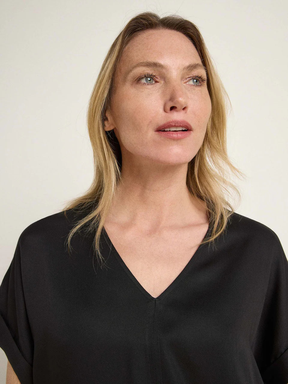 BLUSENSHIRT AUS TENCEL