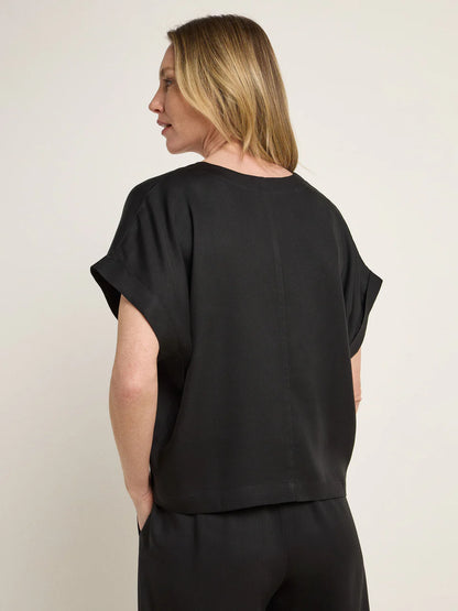 BLUSENSHIRT AUS TENCEL