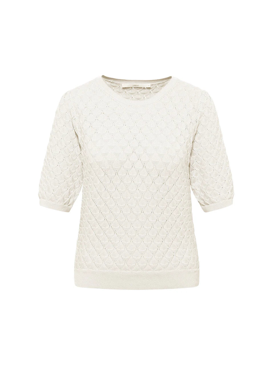 KURZARMPULLOVER GOTS