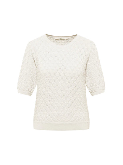 KURZARMPULLOVER GOTS