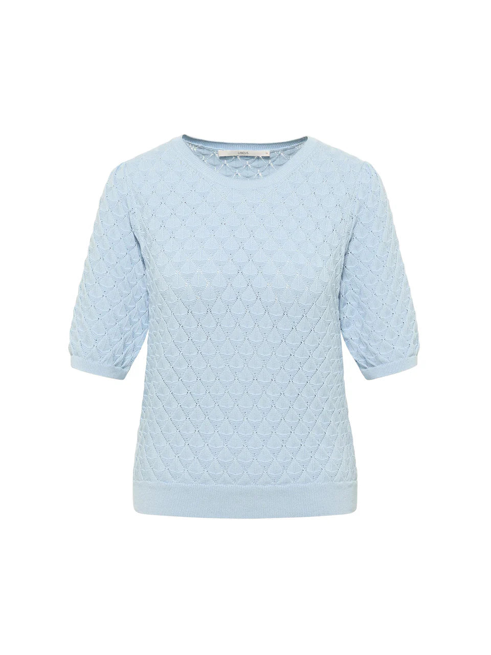 KURZARMPULLOVER GOTS