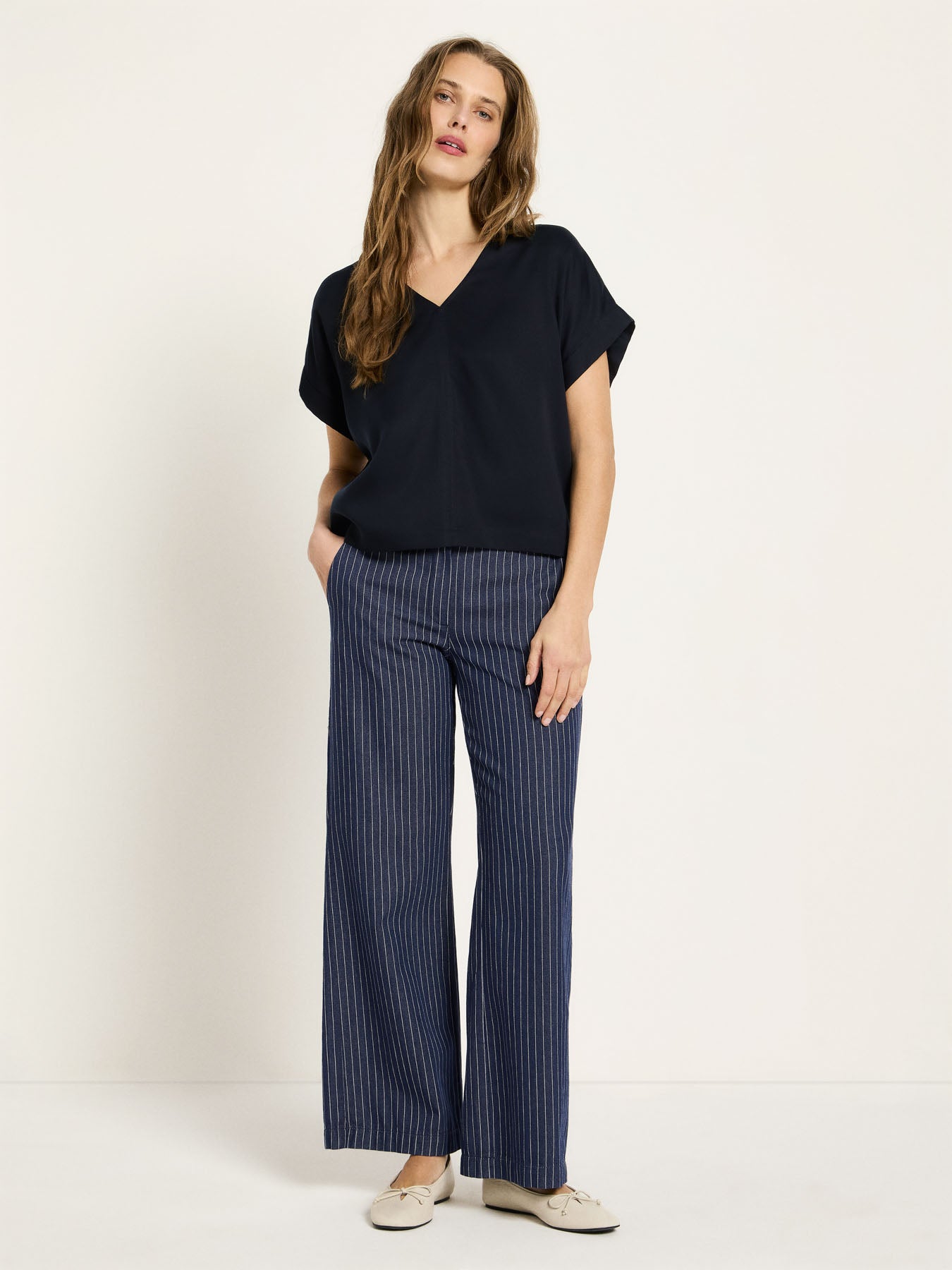 Blusenshirt aus TENCEL™ Lyocell