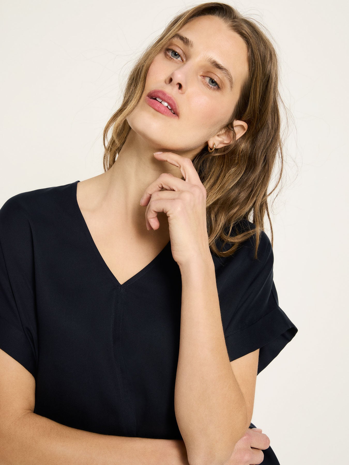 Blusenshirt aus TENCEL™ Lyocell