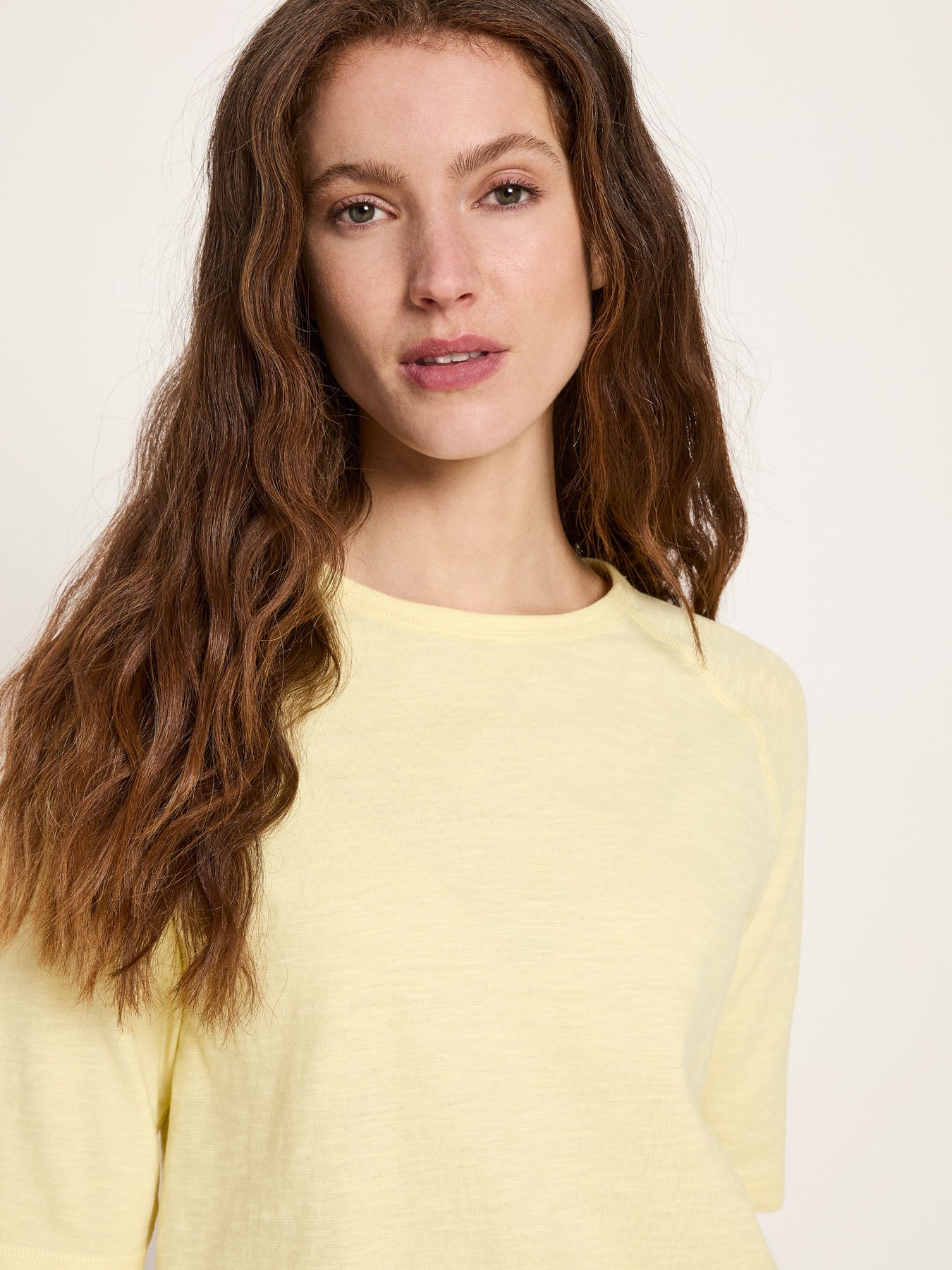 Raglan-Shirt in Peach – 100% Bio-Baumwolle