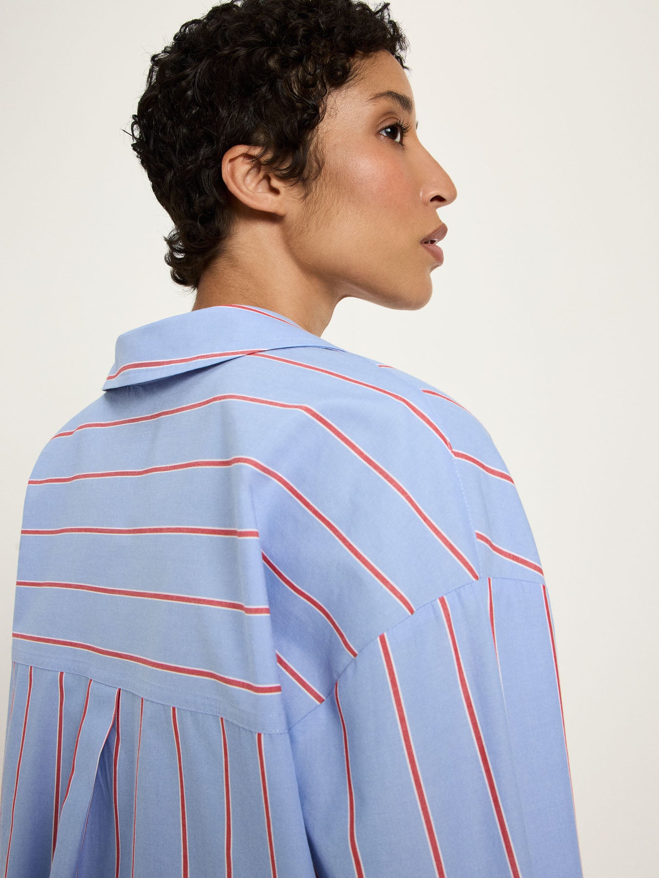 Streifenhemd aus Bio-Baumwolle (GOTS)