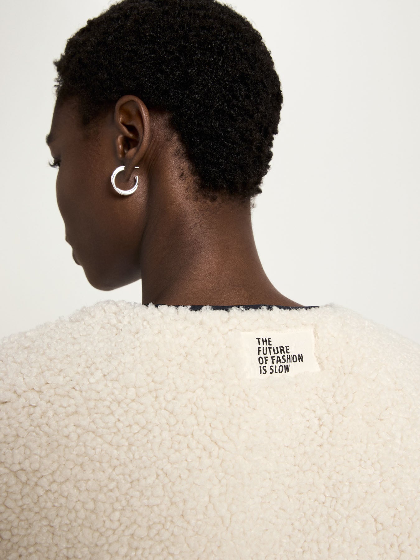 Wende-Weste aus recyceltem Polyamid mit Teddy-Futter