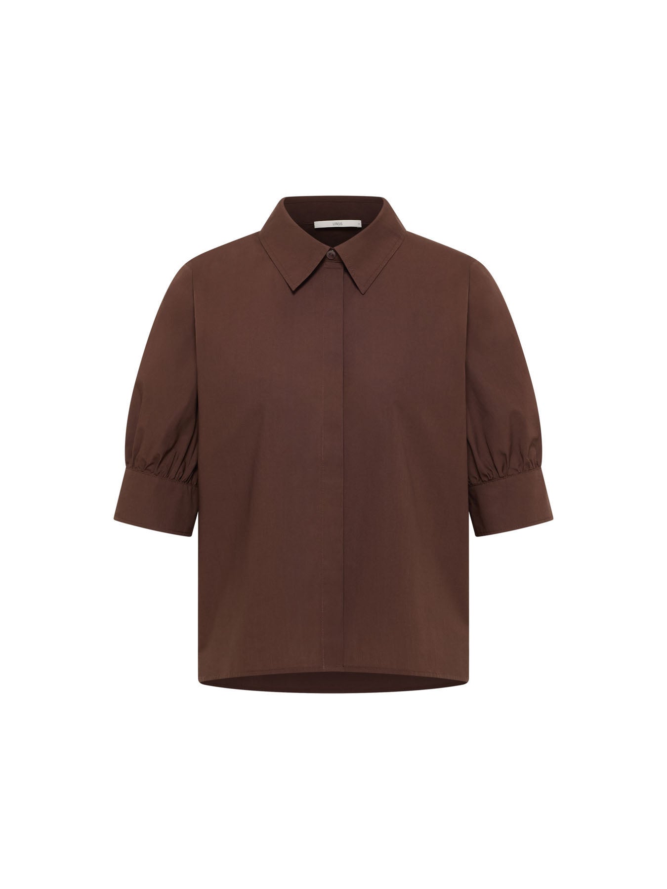 Bluse mit Puffärmeln aus Bio-Baumwolle (GOTS)