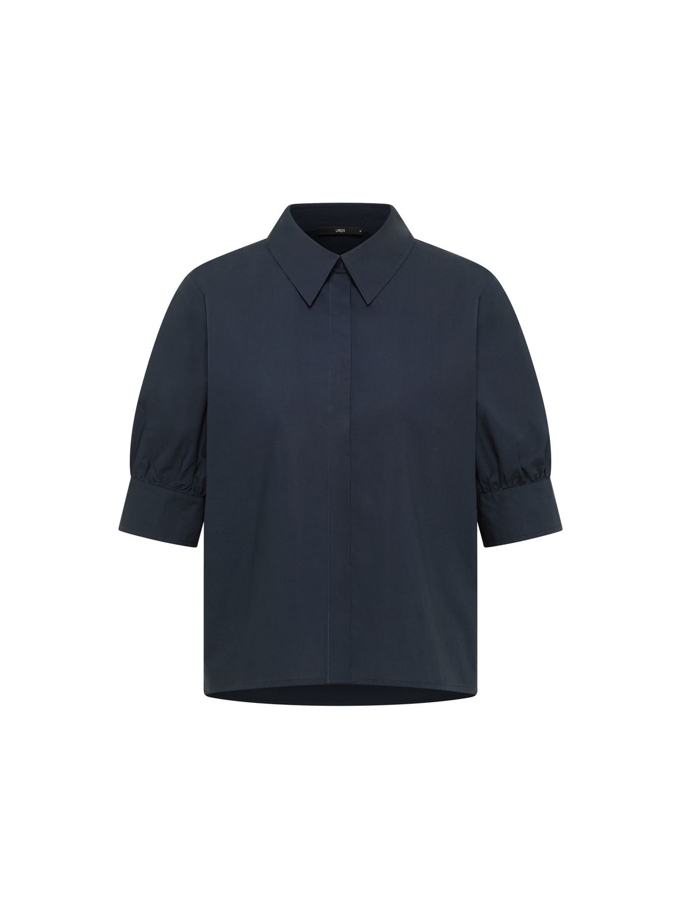 Bluse mit Puffärmeln aus Bio-Baumwolle (GOTS)