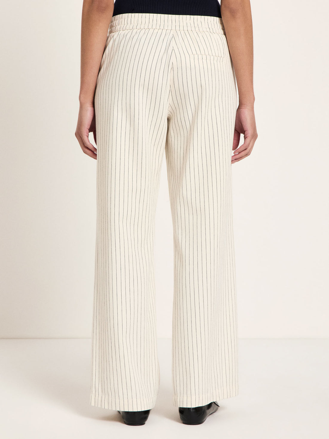 Streifen-Marlenehose aus Bio-Baumwolle (GOTS)