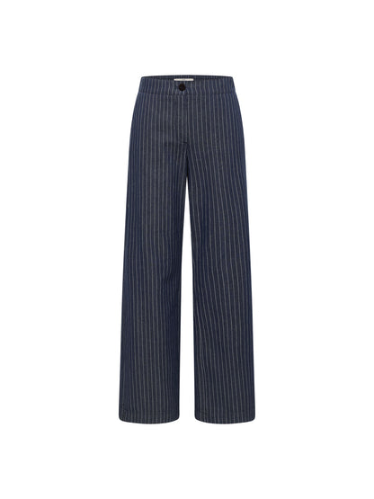 Streifen-Marlenehose aus Bio-Baumwolle (GOTS)