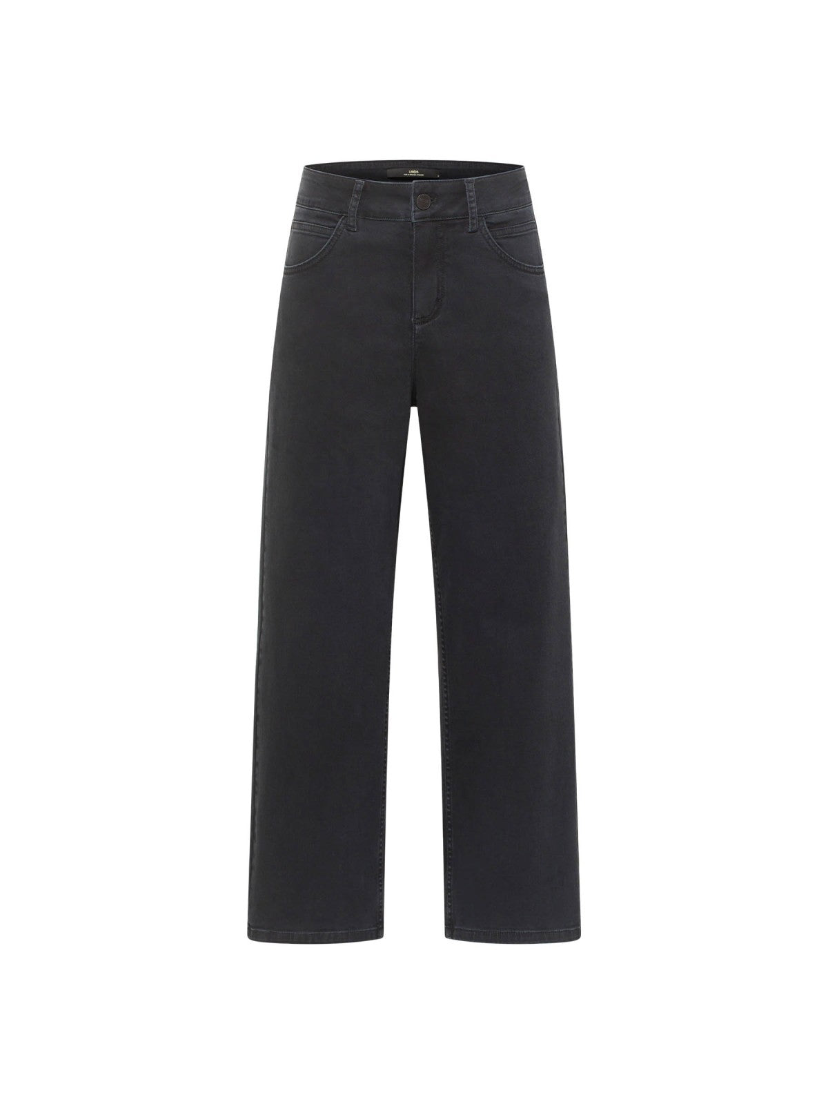 Cropped Jeans (OCS) in Black aus Bio-Baumwolle