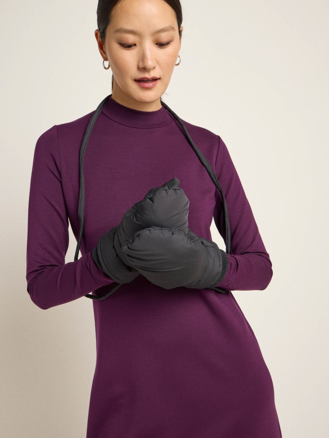 wattierte handschuhe Wattierte Handschuhe (GRS) aus recyceltem Polyester – Bella Natura Shop