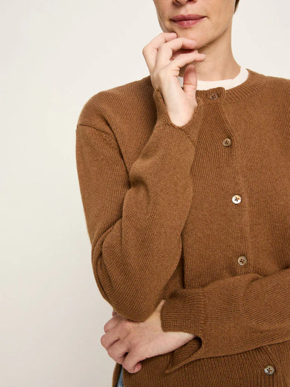 Boxy Strickjacke (GOTS) aus Bio-Schurwolle und Bio-Baumwolle 149,90 €