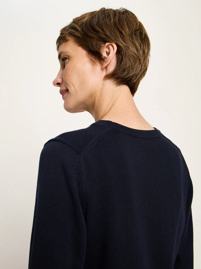 STRUKTURBLUSE MIT KRÄUSELN aus Bio-Baumwolle