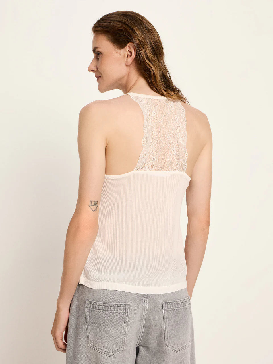 Spitzentop aus TENCEL™ Lyocell