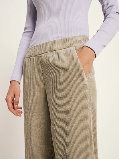 Kord Hose mit Gummizug (GOTS) aus Bio-Baumwolle