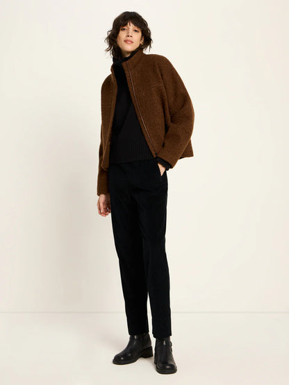 Boucle Jacke (GOTS) aus Bio-Schurwolle