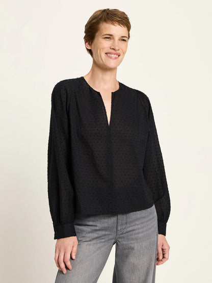 STRUKTURBLUSE MIT KRÄUSELN