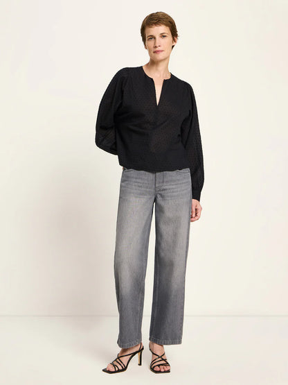 STRUKTURBLUSE MIT KRÄUSELN