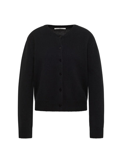 Boxy Strickjacke GOTS