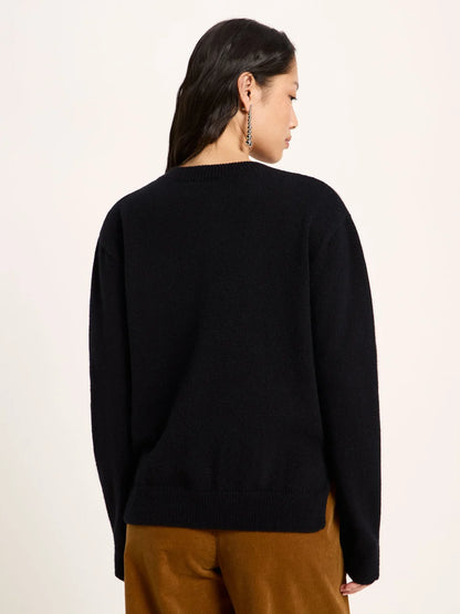 Boxy Strickjacke GOTS