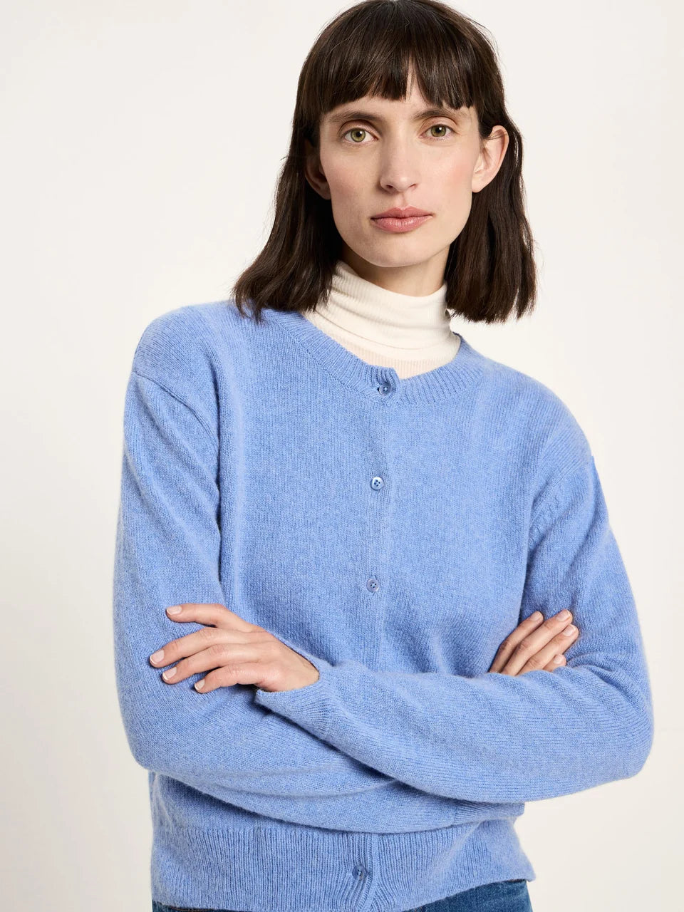 Boxy Strickjacke GOTS
