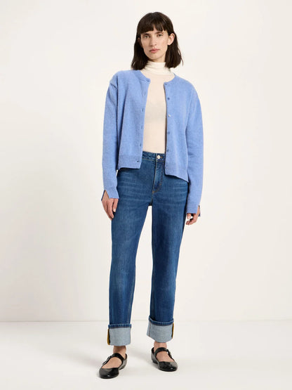 Boxy Strickjacke GOTS