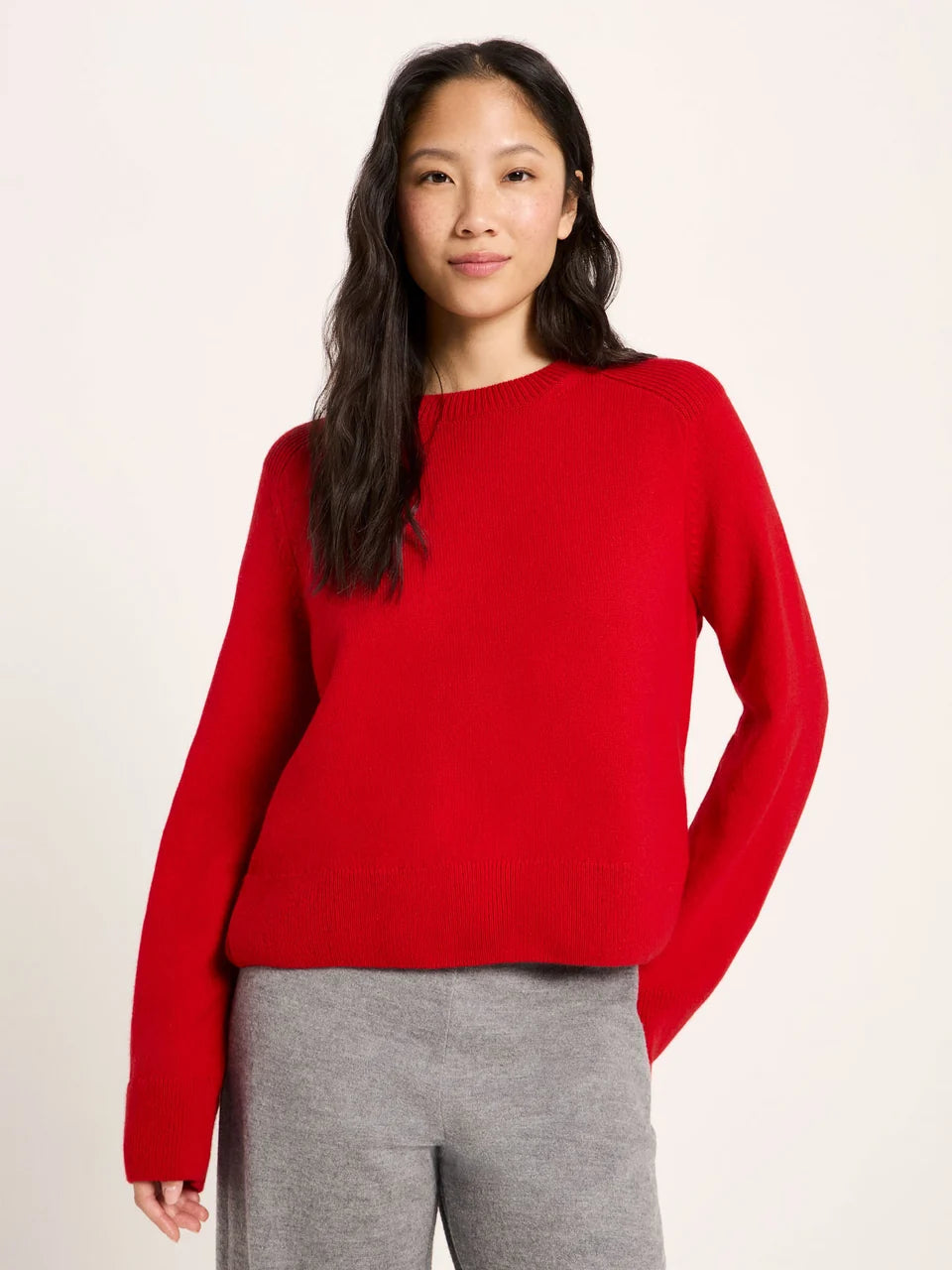 Cropped Pullover GOTS