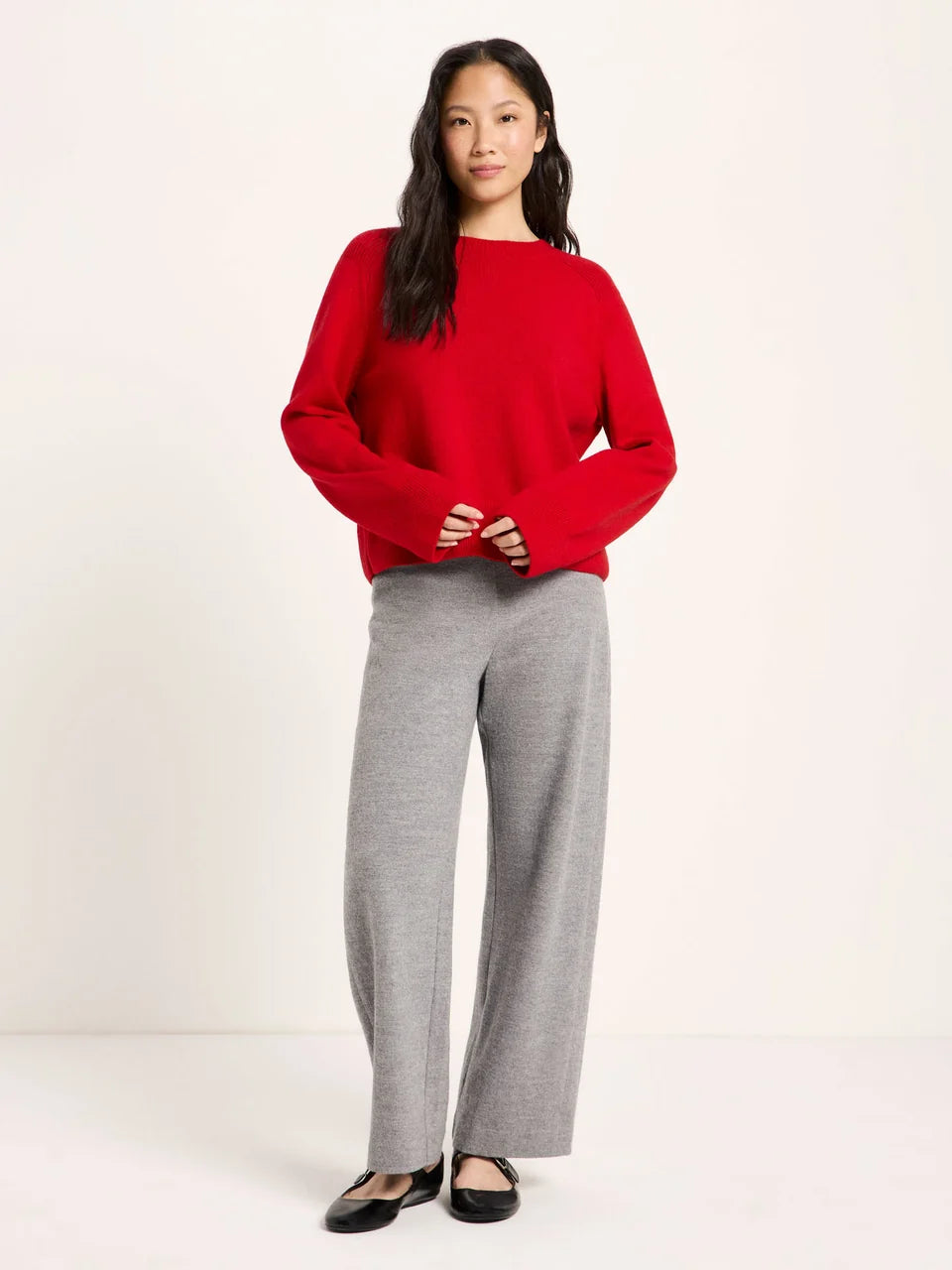 Cropped Pullover GOTS