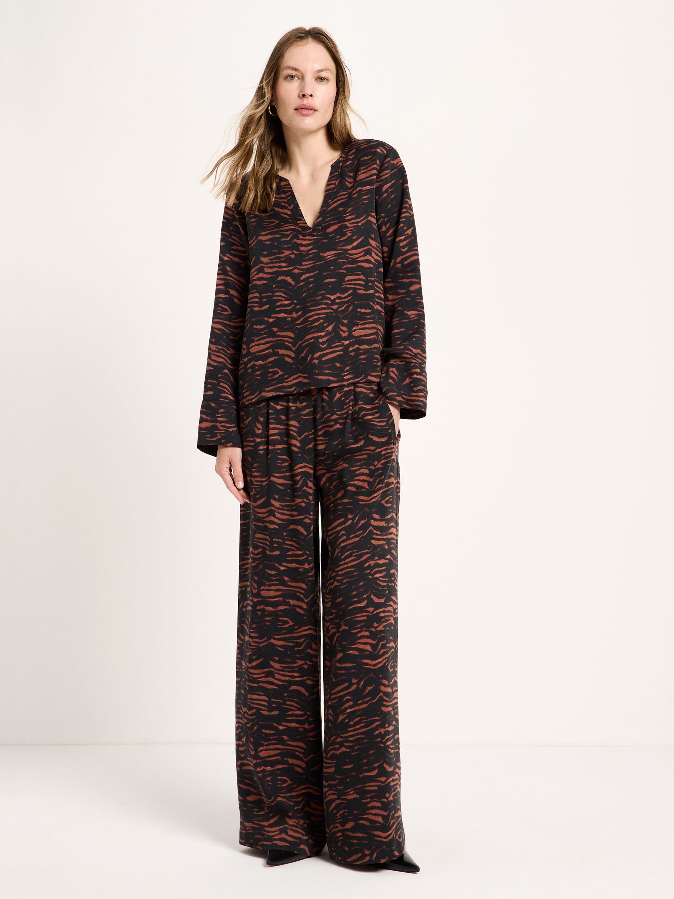Bluse aus Tencel ™