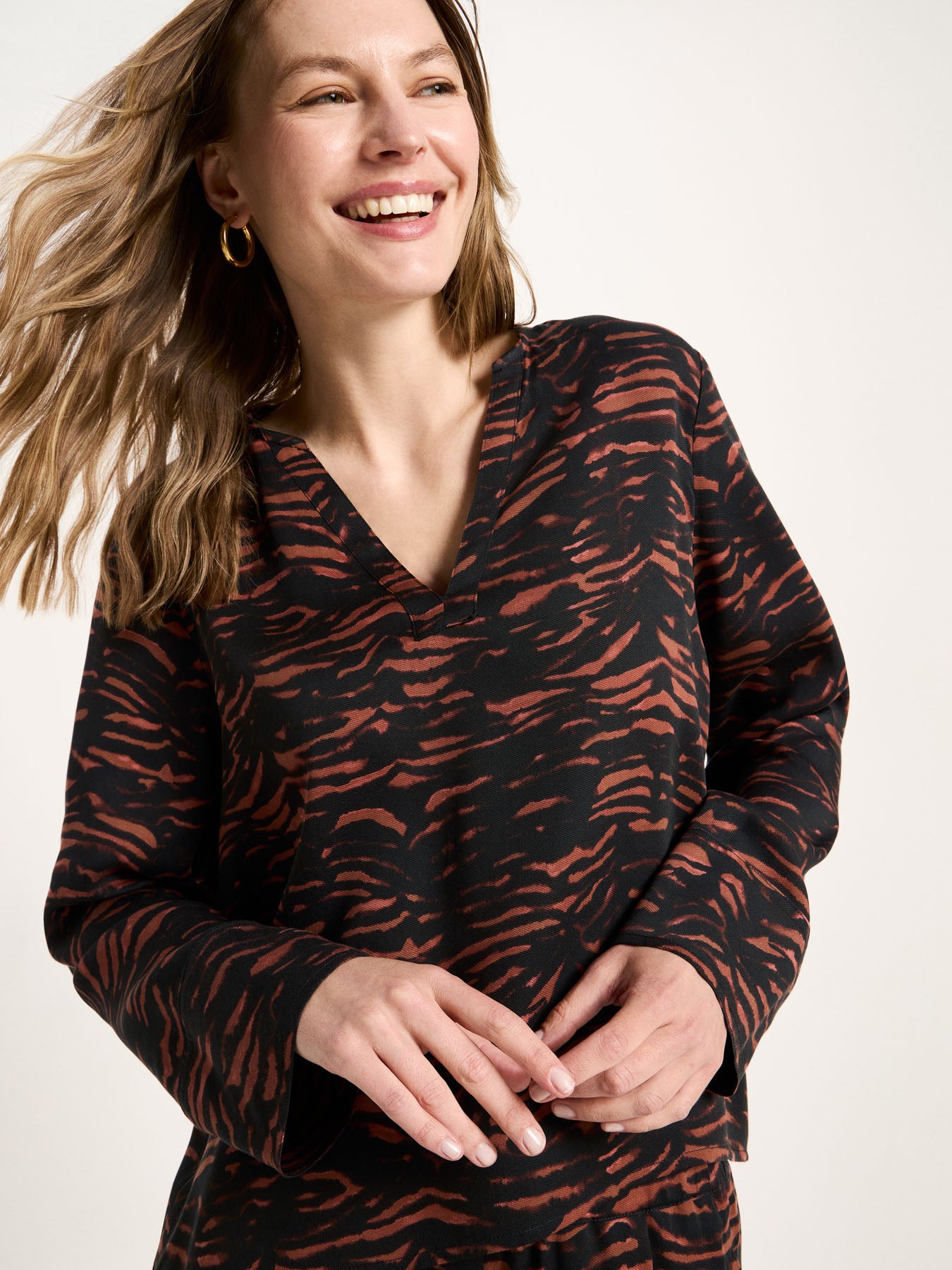 Bluse aus Tencel ™