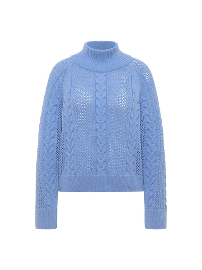 Zopfpullover GOTS