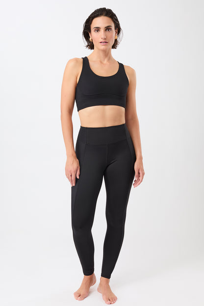 Rib Mix Legging – High Waist Sportleggings mit Shape-Effekt