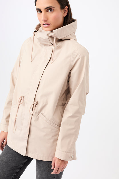 Kurzer Regenparka „Lismore“ – Blush