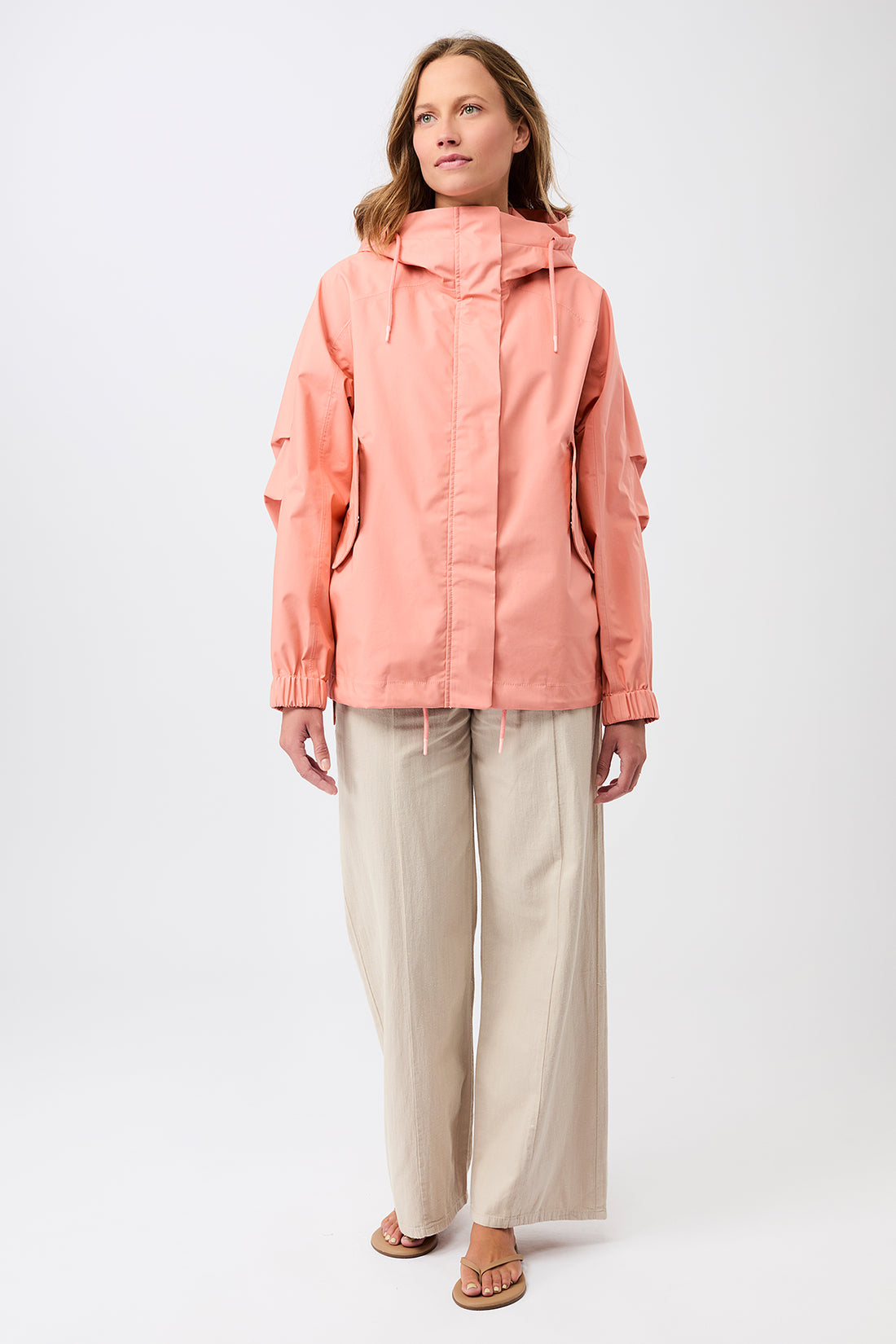 Regenparka aus Bio-Baumwolle – wasserdicht & urban